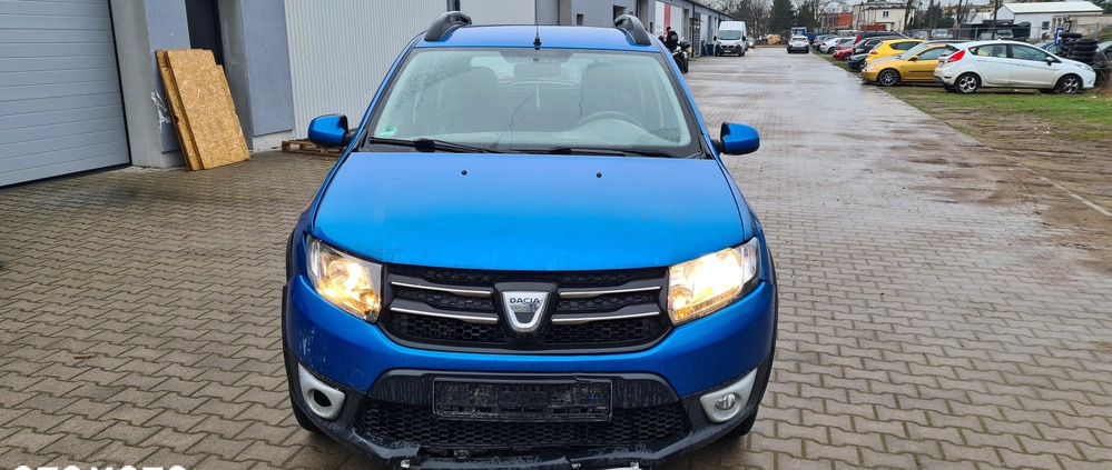 Dacia Sandero Stepway cena 21900 przebieg: 66361, rok produkcji 2014 z Kolonowskie małe 211